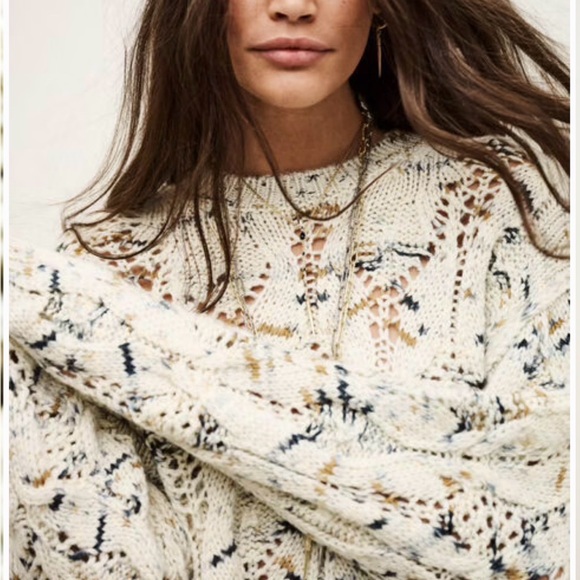 ba&sh Rave Diamond-Knit Sweater Size XS - Picture 2 of 8